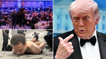 in-pictures:-before-and-after-the-2026-white-house-correspondents’-dinner-shooting