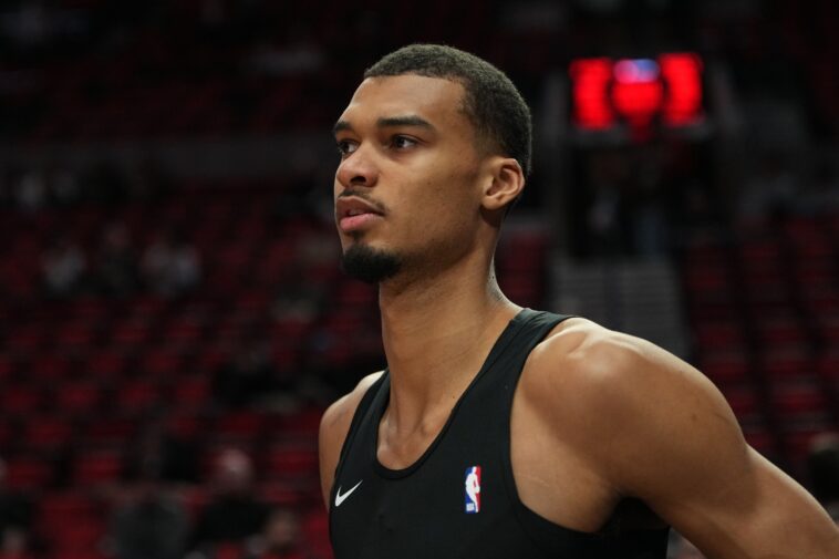 victor-wembanyama-cleared-for-game-4-vs.-trail-blazers-after-scary-concussion