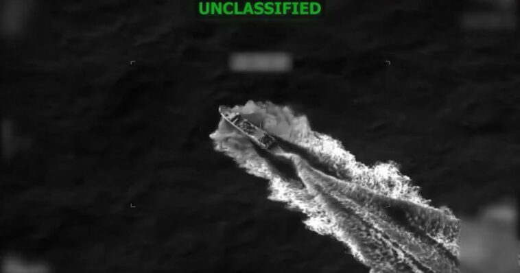 us-military-annihilates-drug-boat-full-of-narco-terrorists-in-eastern-pacific-(video)