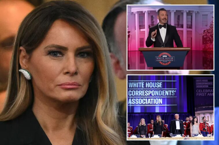 melania-trump-blasts-‘coward’-jimmy-kimmel-over-‘hateful’-monologue-delivered-days-before-whcd-shooting