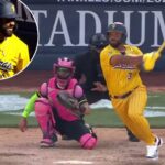 russell-wilson-makes-surprise-appearance-as-batter-for-savannah-bananas-at-yankee-stadium
