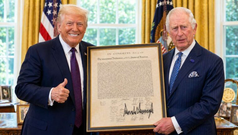 trump-presents-king-charles-with-autographed-copy-of-declaration-of-independence