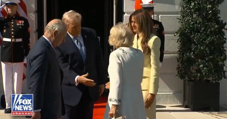 president-trump-and-first-lady-melania-welcome-king-charles-and-queen-camilla-at-the-white-house-(video)