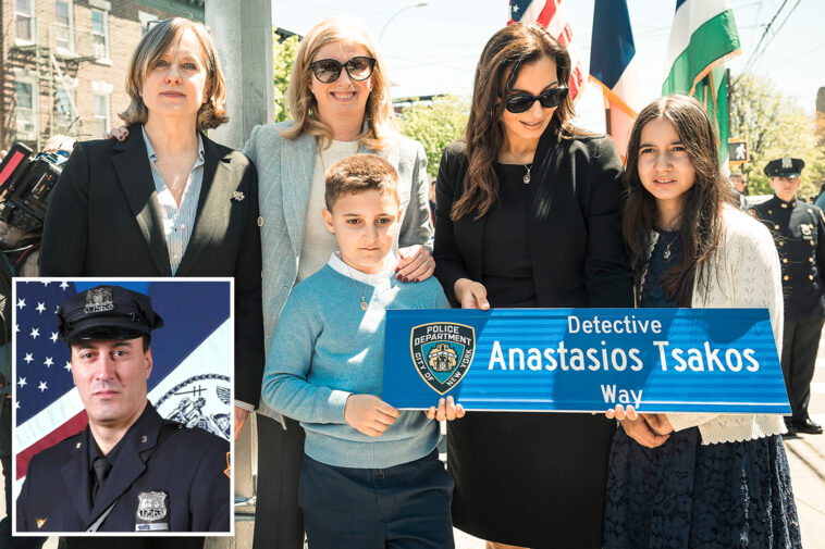 nyc-street-renamed-in-honor-of-nypd-det.-anastasios-tsakos-5-years-after-he-was-killed-by-drunk-driver