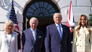 president-trump,-first-lady-welcome-royals-to-white-house