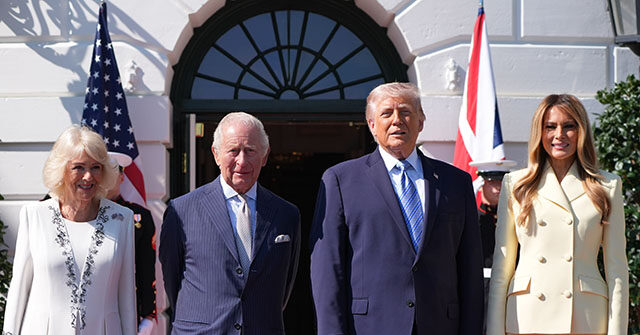 president-trump,-first-lady-welcome-royals-to-white-house