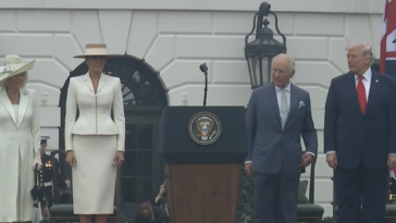 watch-live-now:-president-trump-and-the-first-lady-participate-in-a-greeting-with-the-king-and-queen-of-the-uk
