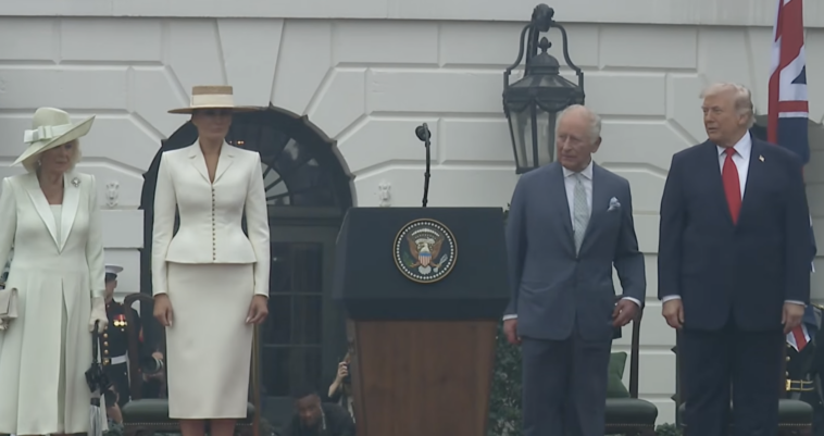 watch-live-now:-president-trump-and-the-first-lady-participate-in-a-greeting-with-the-king-and-queen-of-the-uk