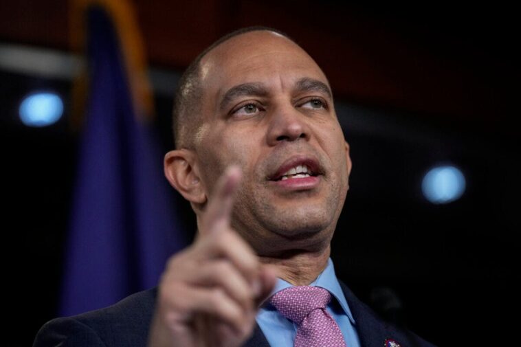 high-priest-of-hypocrisy:-hakeem-jeffries-demands-fairness-in-florida-only-after-rigging-virginia