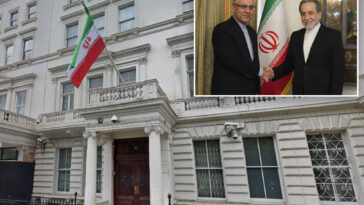 israel-condemns-iran-for-recruiting-terrorists-through-uk-embassy,-says-regime-‘exploits-diplomacy-to-spread-violence’