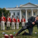hungover-pete-hegseth-terrified-to-wake-up-to-redcoats-on-white-house-lawn