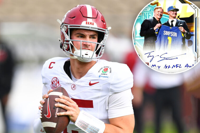 demand-for-rare-ty-simpson-rookie-card-explodes-after-rams-controversial-qb-pick