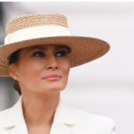 fashion-notes:-first-lady-melania-trump-hosts-british-royals-in-ralph-lauren-suit,-eric-javits-hat