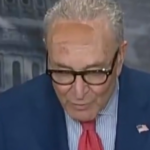 senator-chuck-schumer-attends-press-conference-with-giant-bandage-on-forehead-—-claims-he-ran-into-door