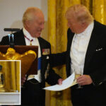 king-charles-iii-gifts-president-a-bell-from-hms-trump-during-white-house-state-dinner