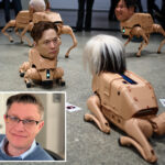 bizarre-robot-dogs-sporting-musk,-zuckerberg-heads-torment-visitors-in-berlin-museum-—-as-part-of-creepy-influencer-exhibit