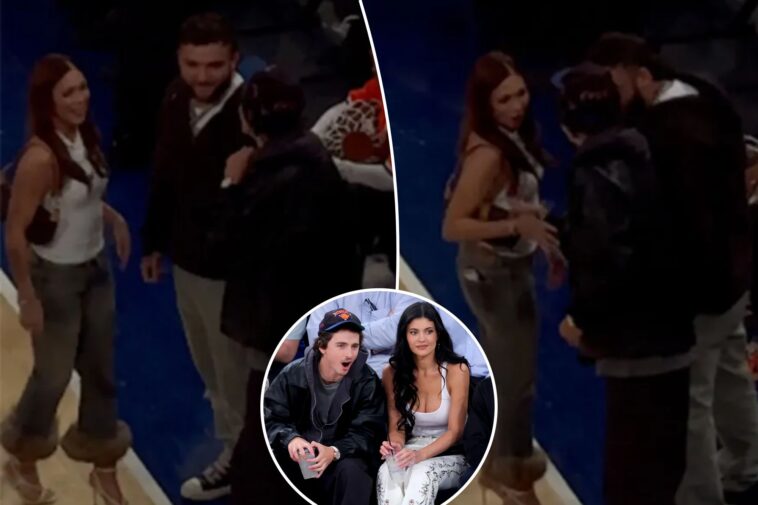 cam-skattebo,-girlfriend-have-knicks-game-moment-with-timothee-chalamet