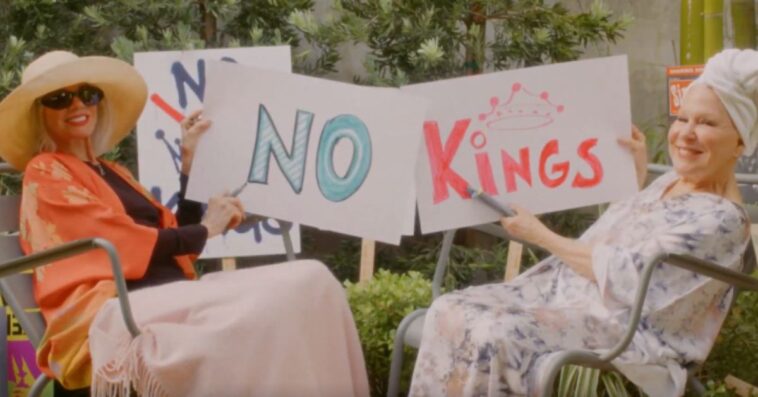 bette-midler-drops-deranged-anti-trump-music-video-for-‘all-you-fascists-bound-to-lose’-remake-featuring-‘no-kings’-rally-footage-and-washed-up-celeb-friends-(video)