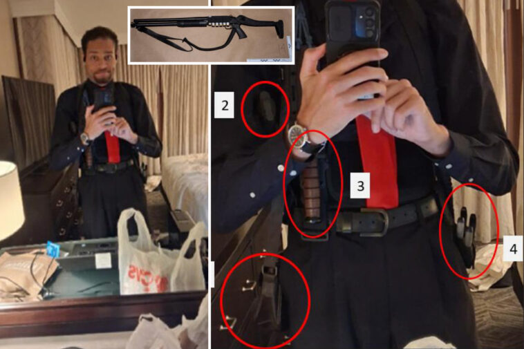 whcd-suspect-cole-allen-took-smirking-selfie-while-armed-to-the-teeth-before-attack-on-ballroom:-docs