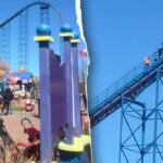 panic-at-popular-theme-park-as-stranded-riders-scramble-to-escape-broken-roller-coaster