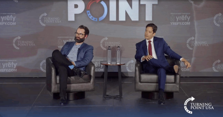 matt-walsh,-michael-knowles-confront-political-violence-and-transgender-ideology-at-tpusa-event