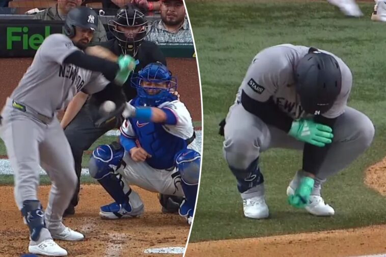 jasson-dominguez-exits-after-getting-hit-by-pitch-in-yankees-injury-worry