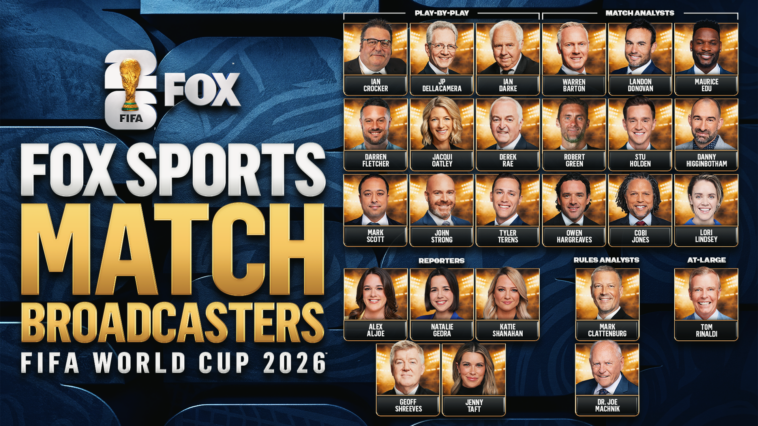 fox-sports-announces-2026-fifa-world-cup-match-commentators-and-reporters