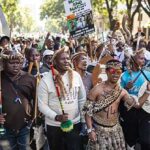 hundreds-march-against-mass-migration-in-pretoria,-south-africa