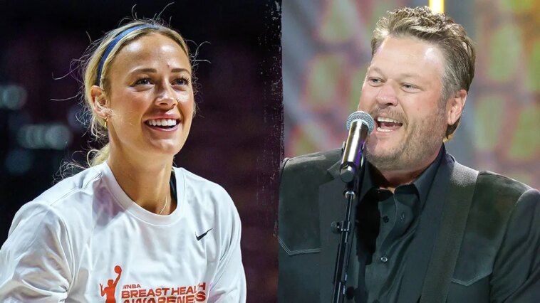 fever’s-sophie-cunningham-has-priceless-reaction-to-blake-shelton-showing-up-to-practice