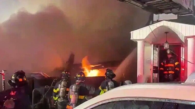 eight-nypd-officers-injured-in-massive-explosion-while-responding-to-knife-wielding-man-in-queens-home
