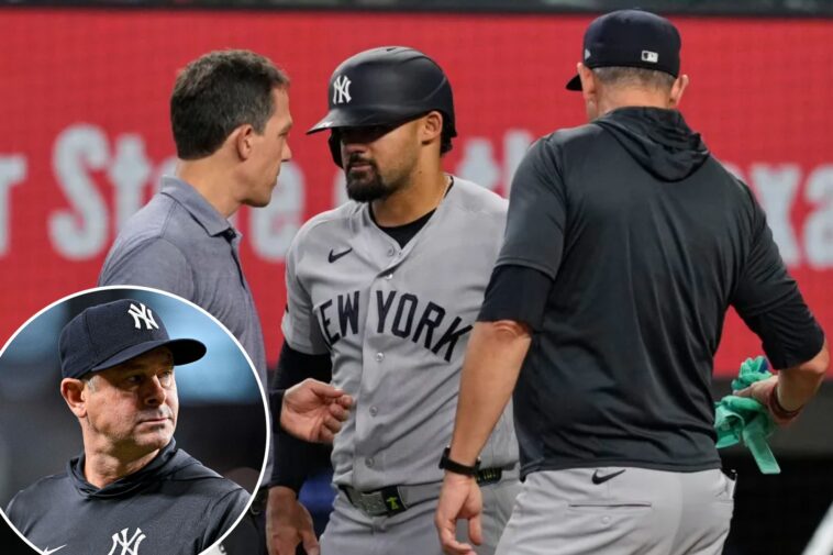 yankees-waiting-to-get-jasson-dominguez-injury-clarity-—-and-will-have-decisions-to-make-if-he-misses-time