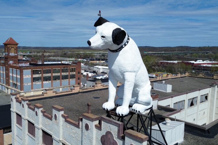 future-of-beloved-28-foot-tall-dog-statue-named-‘nipper’-on-a-ny-warehouse-is-up-in-the-air