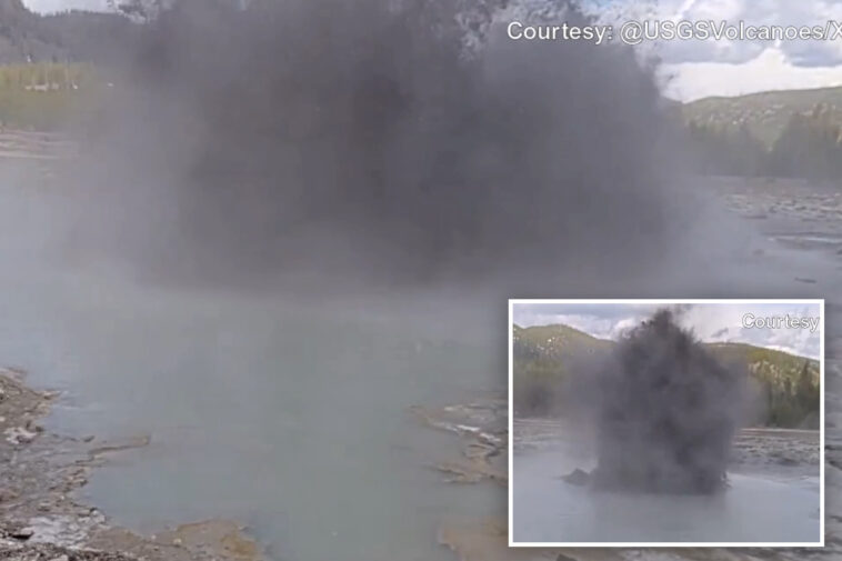 yellowstone’s-black-diamond-pool-erupts,-sending-mountains-of-steam-and-debris-into-air