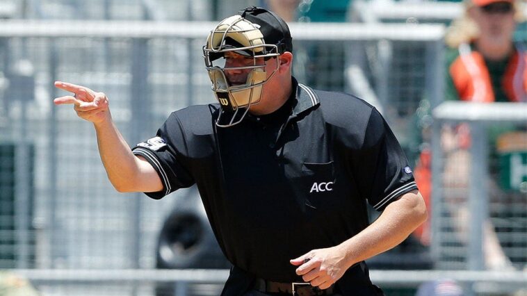 college-baseball-game-delayed-after-umpire-takes-a-scary-foul-ball-straight-to-the-mask