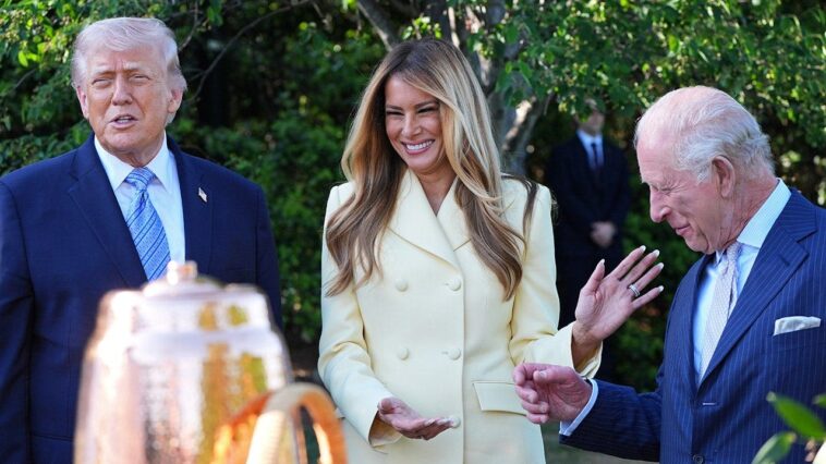 melania’s-white-house-beehive-and-gifts-of-honey-strike-sweet-note-during-king-charles’-royal-visit