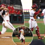 usc-ace-mason-edwards-stifles-rutgers,-sets-big-ten-strikeout-record