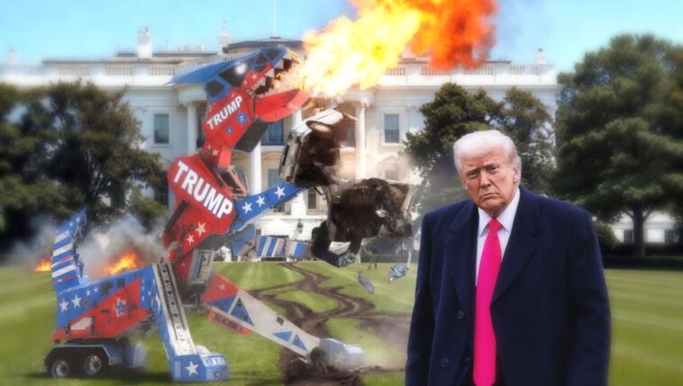 trump-scraps-plans-for-presidential-library-in-favor-of-constructing-a-presidential-truckasaurus