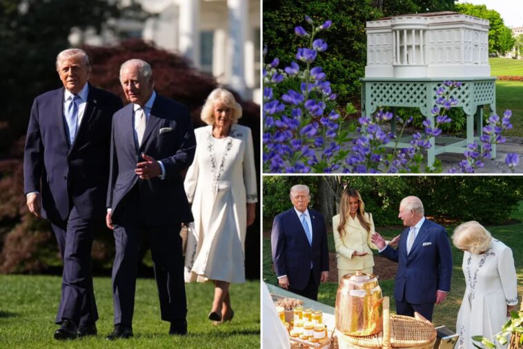 melania-trump’s-white-house-beehive-and-honey-strike-sweet-note-during-king-charles-iii’s-historic-stateside-visit