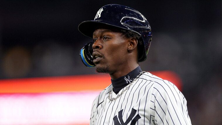 yankees’-jazz-chisholm-jr-clarifies-he-was-not-wearing-airpods-in-the-field-amid-viral-photos