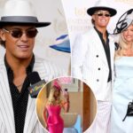 jaxson-dart,-girlfriend-marissa-ayers-stun-at-2026-kentucky-derby