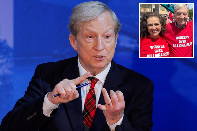 billionaire-tom-steyer-caught-in-ultimate-hypocrisy-at-may-day-rally:-‘class-traitor’