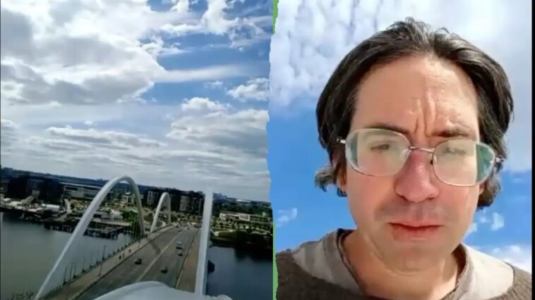 activist-remains-perched-atop-dc-bridge-protesting-iran-war,-ai-development:-‘the-spirit-moves-me’