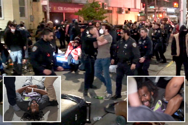 anti-ice-protesters-mob-nyc-hospital-as-9-activists-arrested-in-chaotic-clash-with-law-enforcement