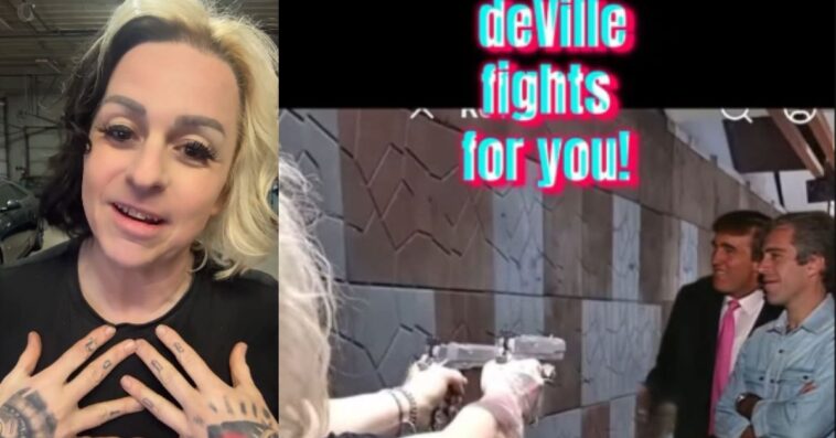 watch:-transgender-socialist-wisconsin-congressional-candidate-deletes-gun-range-video-shooting-a-target-of-president-trump,-posts-weird-rant-walking-it-back