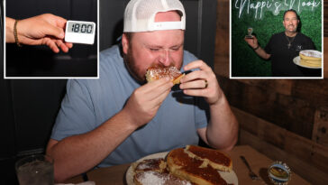 diners-can’t-eat-4-monster-pizza-sized-pancakes-in-18-minutes-in-viral-long-island-challenge
