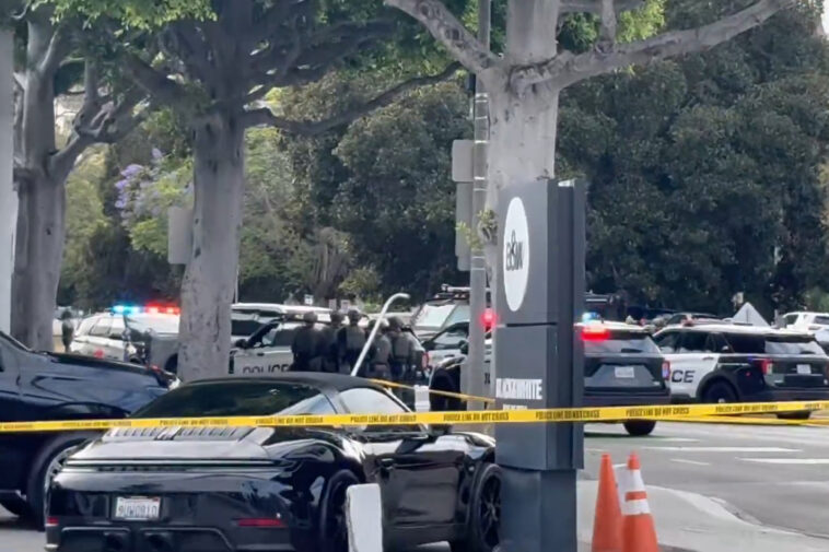 armed-suspect-barricades-himself-in-truck-with-female-hostage-in-beverly-hills-after-trying-to-mow-down-sheriff’s-deputy