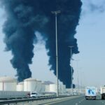 key-uae-oil-facility-on-fire-after-iran-fires-missiles-in-‘dangerous-escalation’,-officials-say