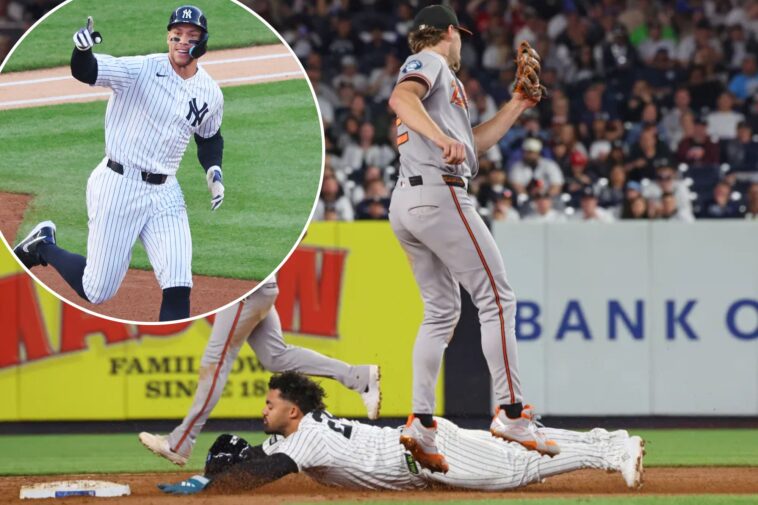 aaron-judge-immediately-sets-the-tone-as-yankees-dominate-orioles-to-complete-sweep