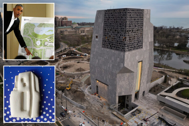 obama-selling-ugly-merch-shaped-liked-his-presidential-center-—-as-architects-reveal-he-pushed-for-‘death-star’-design