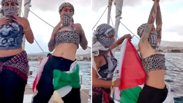 gaza-flotilla-activists-ripped-for-provocative-dance-while-demanding-release-of-accused-sex-predator